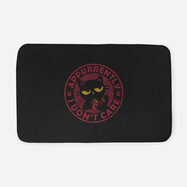 Appurrently I Don't Care-None-Memory Foam-Bath Mat-erion_designs