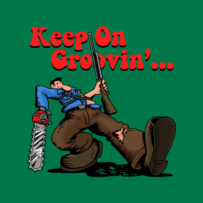 Keep On Groovin-Womens-Fitted-Tee-Boggs Nicolas