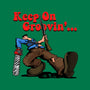 Keep On Groovin-Womens-Fitted-Tee-Boggs Nicolas