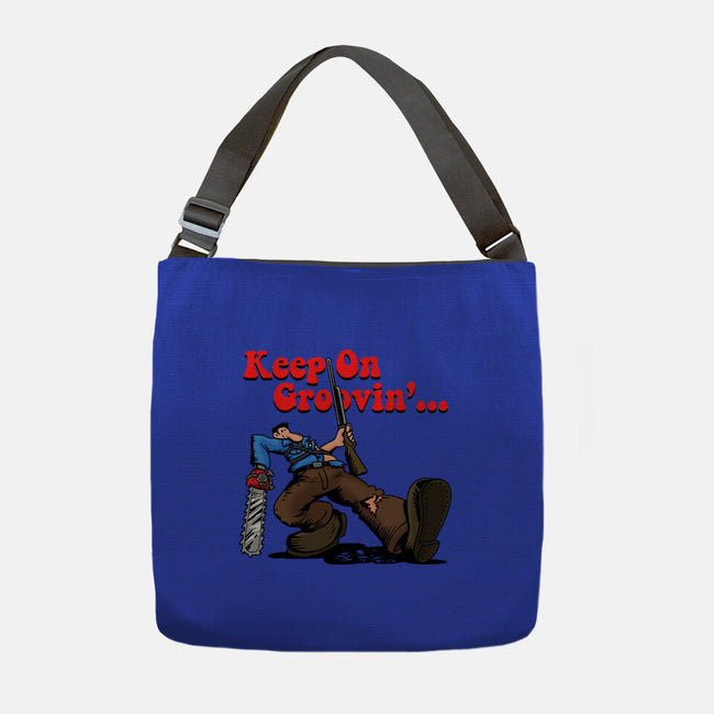 Keep On Groovin-None-Adjustable Tote-Bag-Boggs Nicolas