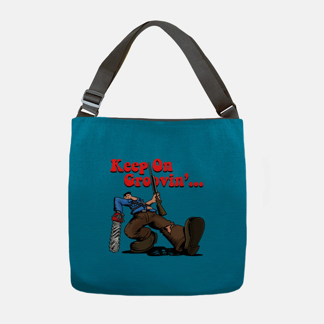 Keep On Groovin-None-Adjustable Tote-Bag-Boggs Nicolas