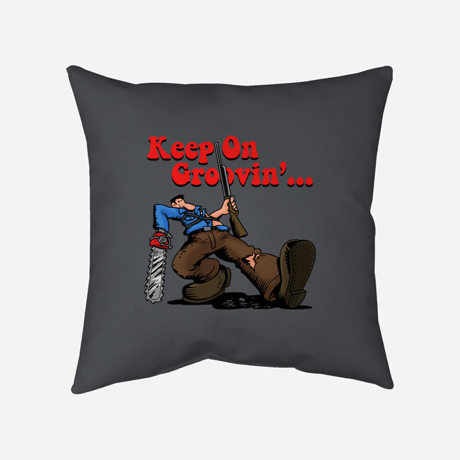 Keep On Groovin-None-Non-Removable Cover w Insert-Throw Pillow-Boggs Nicolas