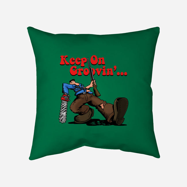 Keep On Groovin-None-Non-Removable Cover w Insert-Throw Pillow-Boggs Nicolas