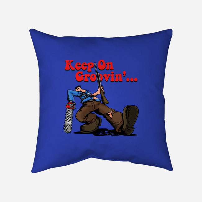 Keep On Groovin-None-Removable Cover w Insert-Throw Pillow-Boggs Nicolas