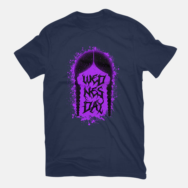 Wednesday Pigtails-Youth-Basic-Tee-rocketman_art