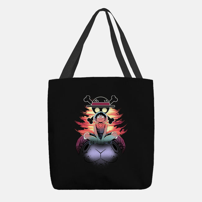 The Future King Of Pirates-None-Basic Tote-Bag-fanfabio