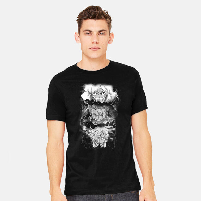 The Monster Trio-Mens-Heavyweight-Tee-fanfabio