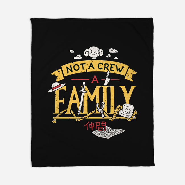 Not A Crew-None-Fleece-Blanket-Geekydog