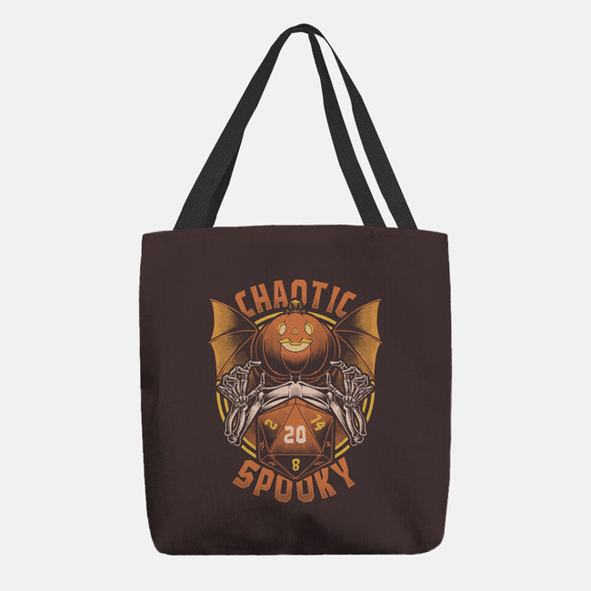 Chaotic Spooky Halloween RPG-None-Basic Tote-Bag-Studio Mootant