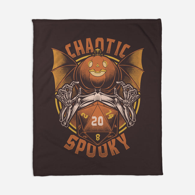 Chaotic Spooky Halloween RPG-None-Fleece-Blanket-Studio Mootant