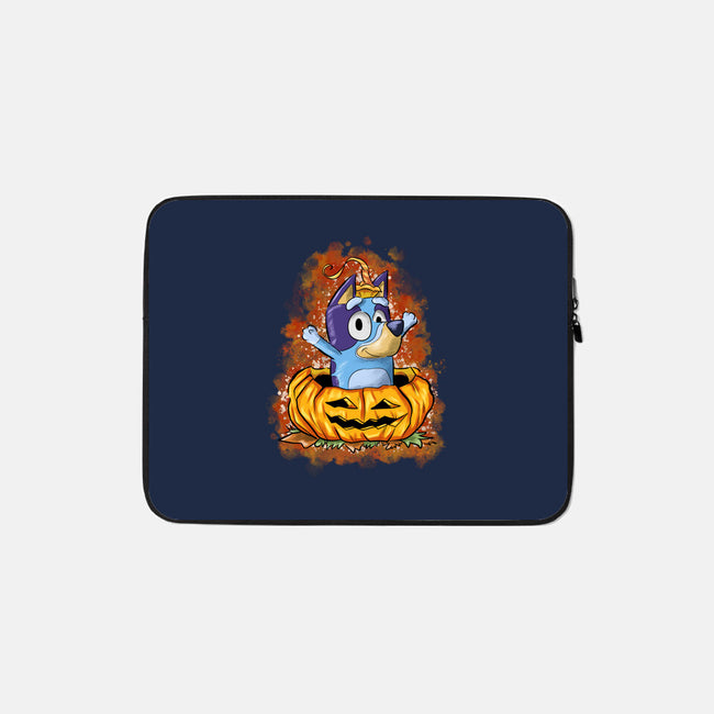 Pumpkin Dog-None-Zippered-Laptop Sleeve-nickzzarto