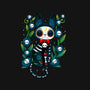 Halloween Skeleton Cat-Youth-Pullover-Sweatshirt-Vallina84