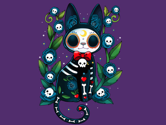 Halloween Skeleton Cat