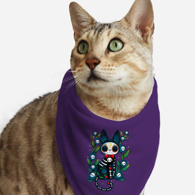 Halloween Skeleton Cat-Cat-Bandana-Pet Collar-Vallina84