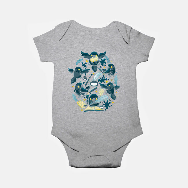 Never More Raven-Baby-Basic-Onesie-Vallina84