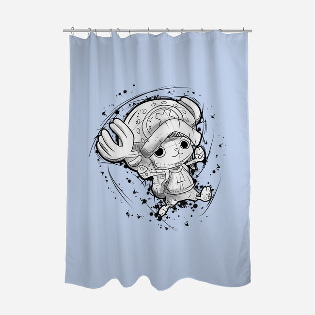 Nakama Sketch-None-Polyester-Shower Curtain-nickzzarto