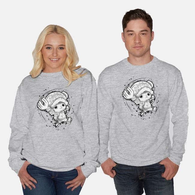 Nakama Sketch-Unisex-Crew Neck-Sweatshirt-nickzzarto