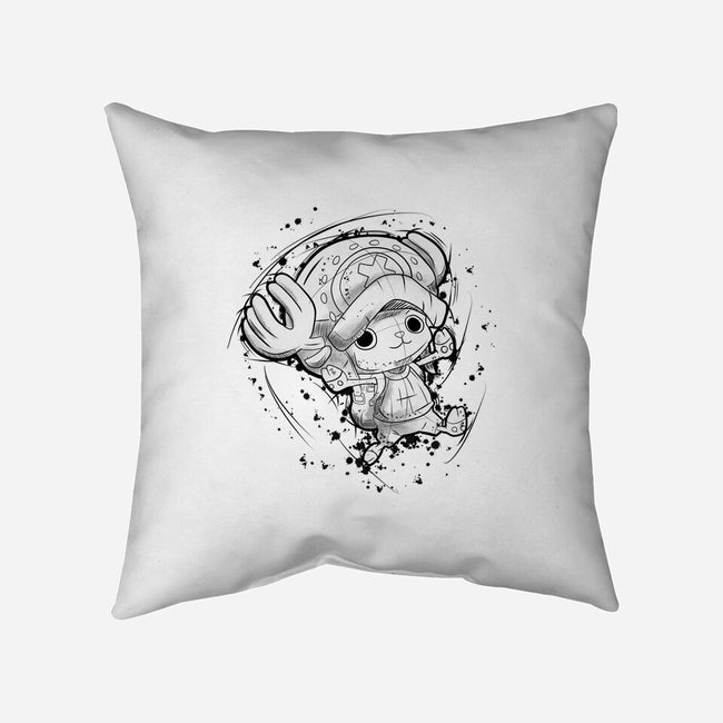 Nakama Sketch-None-Non-Removable Cover w Insert-Throw Pillow-nickzzarto