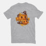 Pumpkins And Crows-Womens-Fitted-Tee-ricolaa