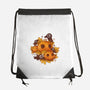 Pumpkins And Crows-None-Drawstring-Bag-ricolaa