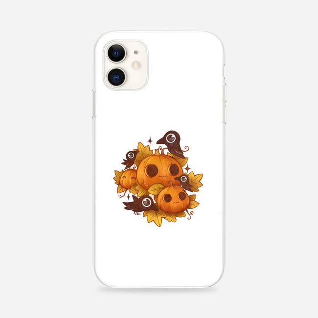 Pumpkins And Crows-iPhone-Snap-Phone Case-ricolaa