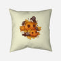 Pumpkins And Crows-None-Non-Removable Cover w Insert-Throw Pillow-ricolaa