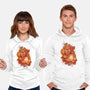 Autumn Reader-Unisex-Pullover-Sweatshirt-ricolaa