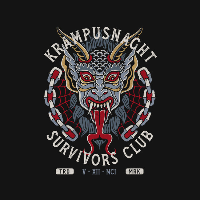 Krampusnacht Survivors Club-Womens-Off Shoulder-Tee-Nemons