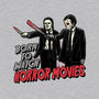 Horror Duo-Womens-Basic-Tee-momma_gorilla