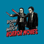 Horror Duo-Womens-Basic-Tee-momma_gorilla