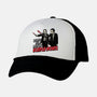 Horror Duo-Unisex-Trucker-Hat-momma_gorilla