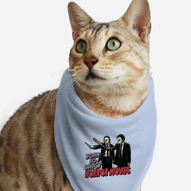 Horror Duo-Cat-Bandana-Pet Collar-momma_gorilla