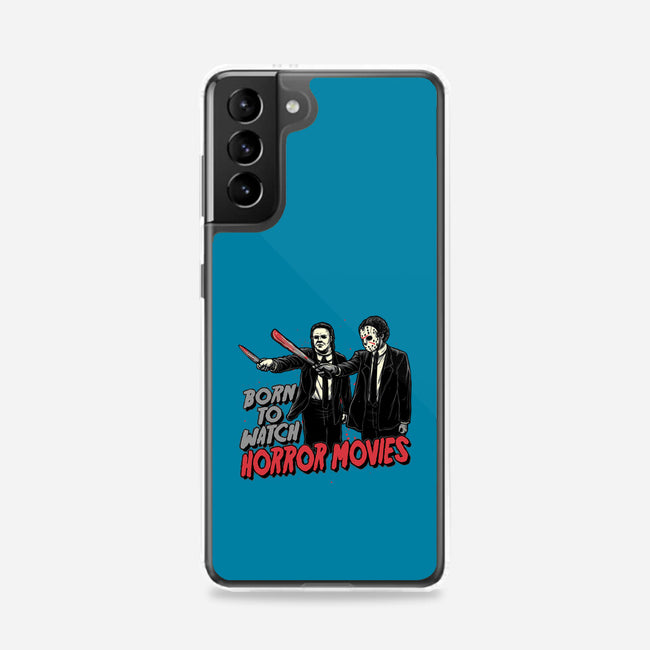 Horror Duo-Samsung-Snap-Phone Case-momma_gorilla