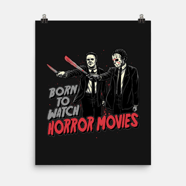 Horror Duo-None-Matte-Poster-momma_gorilla
