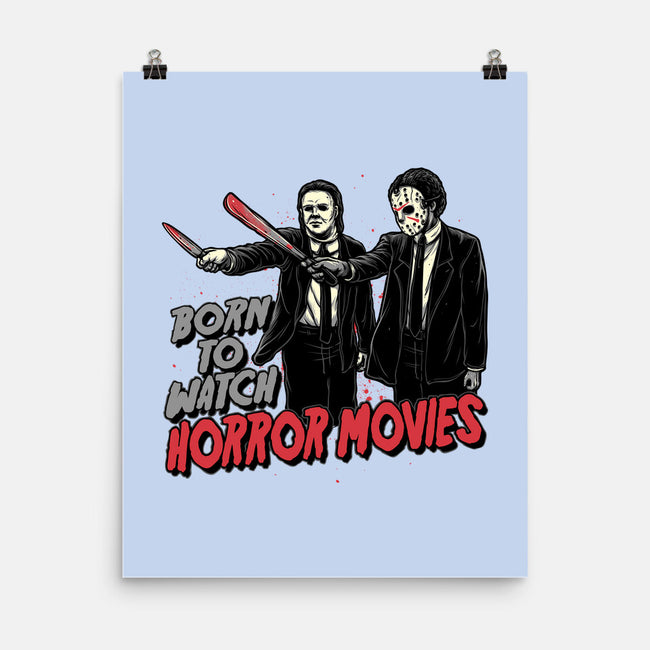 Horror Duo-None-Matte-Poster-momma_gorilla