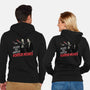 Horror Duo-Unisex-Zip-Up-Sweatshirt-momma_gorilla