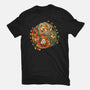 Ying Yang Autumn-Womens-Fitted-Tee-Vallina84