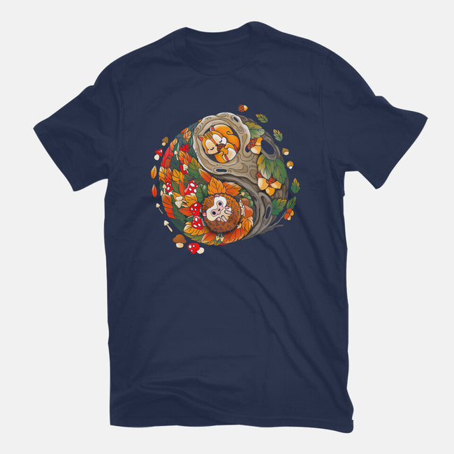 Ying Yang Autumn-Mens-Heavyweight-Tee-Vallina84