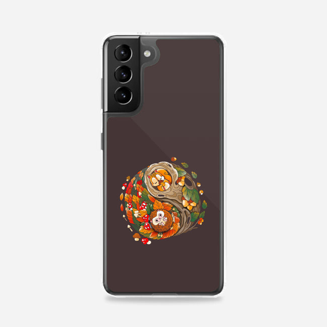 Ying Yang Autumn-Samsung-Snap-Phone Case-Vallina84