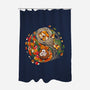 Ying Yang Autumn-None-Polyester-Shower Curtain-Vallina84