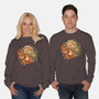 Ying Yang Autumn-Unisex-Crew Neck-Sweatshirt-Vallina84