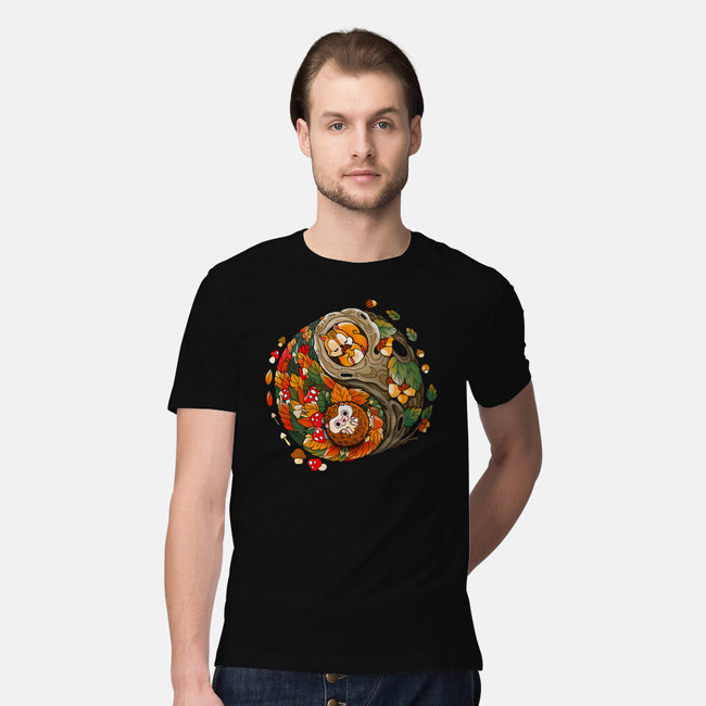 Ying Yang Autumn-Mens-Premium-Tee-Vallina84