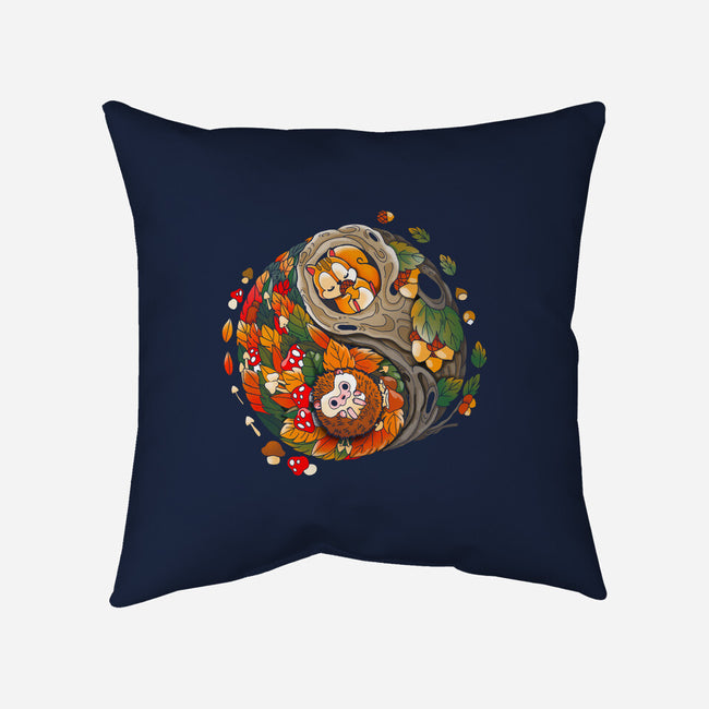 Ying Yang Autumn-None-Removable Cover w Insert-Throw Pillow-Vallina84