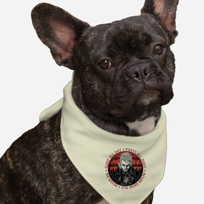 Never Die-Dog-Bandana-Pet Collar-momma_gorilla