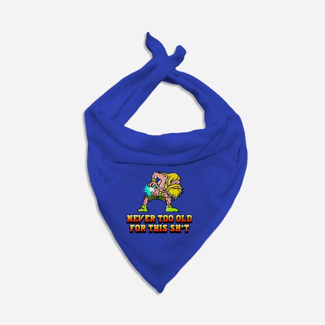 Never Too Old-Dog-Bandana-Pet Collar-naomori