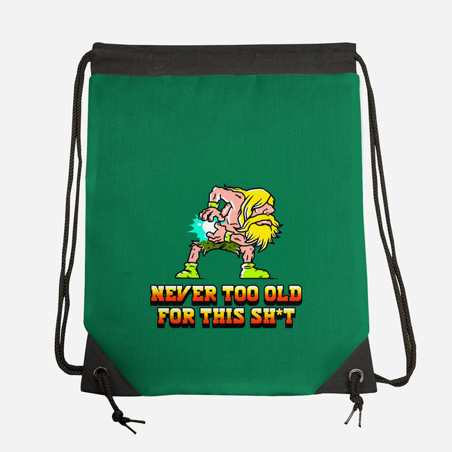 Never Too Old-None-Drawstring-Bag-naomori