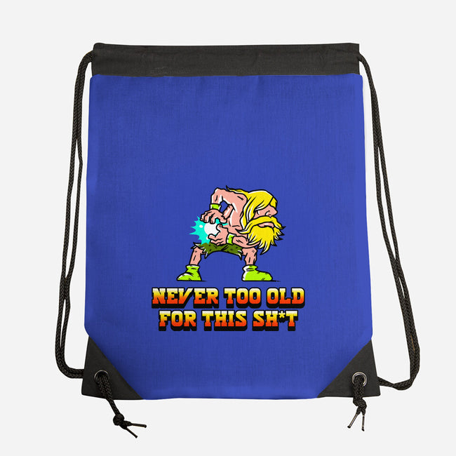 Never Too Old-None-Drawstring-Bag-naomori