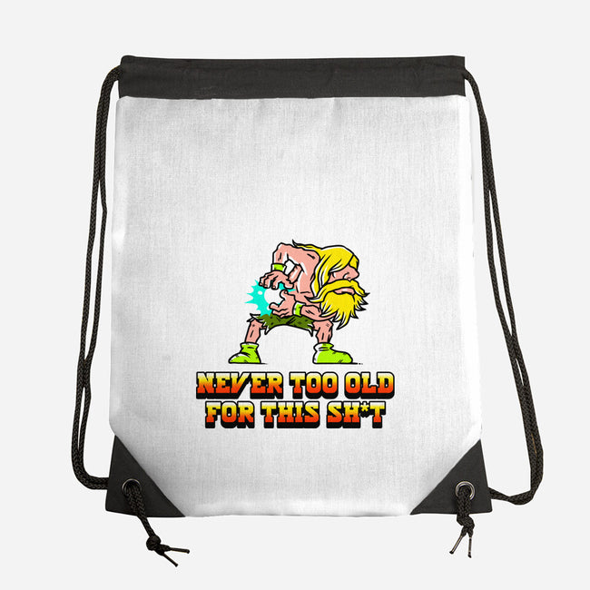 Never Too Old-None-Drawstring-Bag-naomori