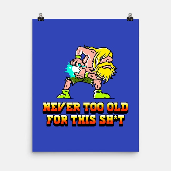 Never Too Old-None-Matte-Poster-naomori
