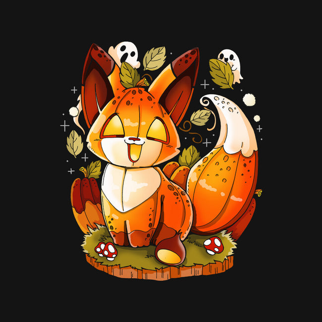 Pumpkin Fox-None-Removable Cover w Insert-Throw Pillow-Vallina84